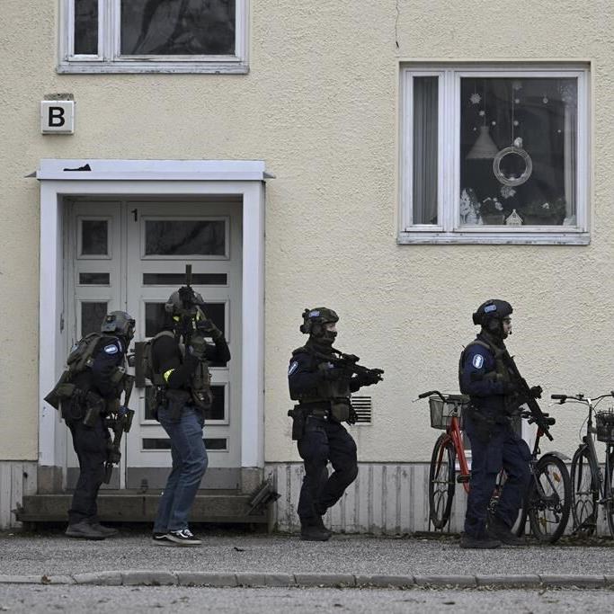 A 12-year-old student opens fire at a school in Finland, killing 1 and wounding 2 others